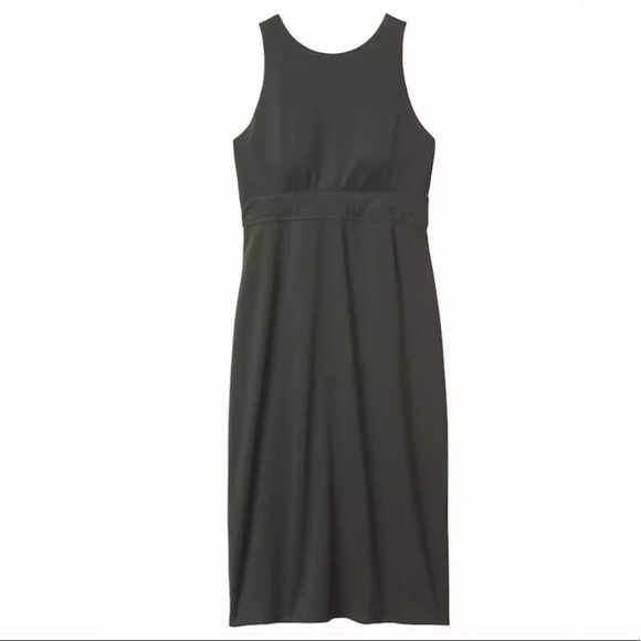 ATHLETA Deep Breath Bralette Dress - Graphite sz SP - Picture 4 of 8